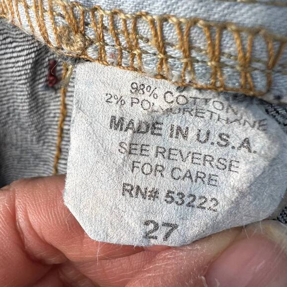 David Kahn Women's Nikki Flare Denim Jeans Size 27 (4) Medium Wash - Picture 14 of 15